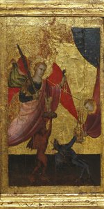 Sint Laurentius bemiddelt voor de ziel van keizer Hendrik II